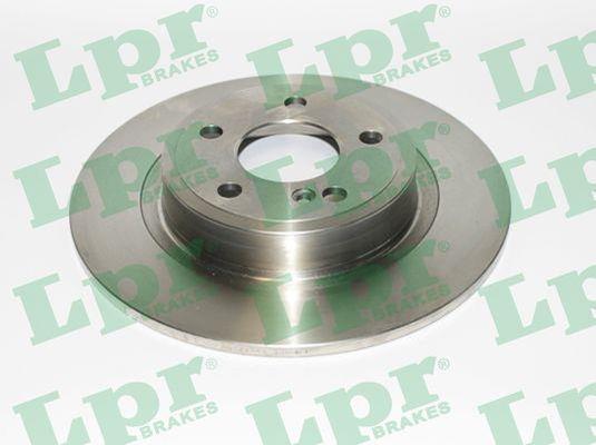 LPR M2093P Rear brake disc, non-ventilated M2093P: Buy near me at 2407.PL in Poland at an Affordable price!