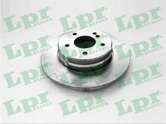 LPR M2747P Rear brake disc, non-ventilated M2747P: Buy near me in Poland at 2407.PL - Good price!