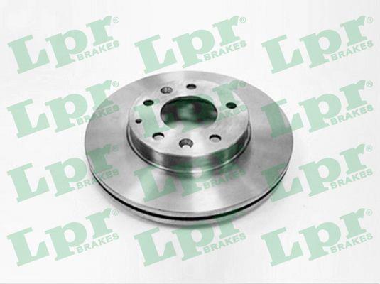 LPR M5000V Front brake disc ventilated M5000V: Buy near me in Poland at 2407.PL - Good price!