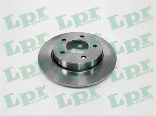 LPR M5004P Rear brake disc, non-ventilated M5004P: Buy near me in Poland at 2407.PL - Good price!