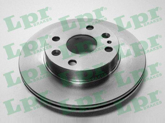 LPR M5711V Front brake disc ventilated M5711V: Buy near me in Poland at 2407.PL - Good price!