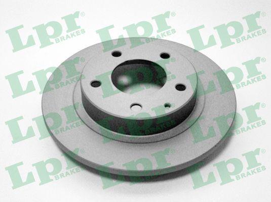 LPR M5721PR Rear brake disc, non-ventilated M5721PR: Buy near me in Poland at 2407.PL - Good price!