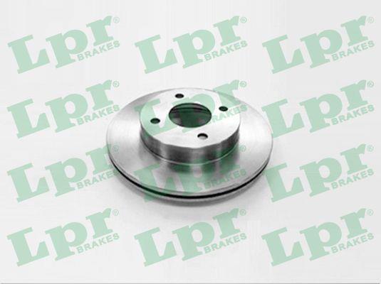 LPR N2008V Front brake disc ventilated N2008V: Buy near me in Poland at 2407.PL - Good price!