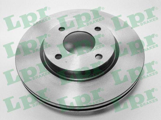 LPR N2024V Front brake disc ventilated N2024V: Buy near me in Poland at 2407.PL - Good price!