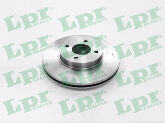 LPR N2027V Front brake disc ventilated N2027V: Buy near me in Poland at 2407.PL - Good price!