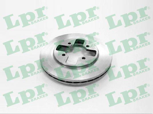 LPR N2301V Front brake disc ventilated N2301V: Buy near me at 2407.PL in Poland at an Affordable price!