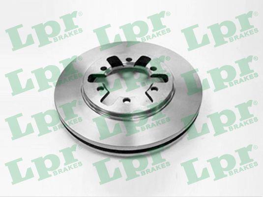 LPR N2711V Front brake disc ventilated N2711V: Buy near me in Poland at 2407.PL - Good price!