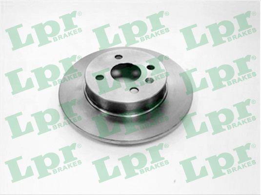 LPR O1004P Тормозной диск задний невентилируемый O1004P: Отличная цена - Купить в Польше на 2407.PL!