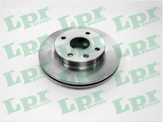 LPR O1007V Front brake disc ventilated O1007V: Buy near me in Poland at 2407.PL - Good price!