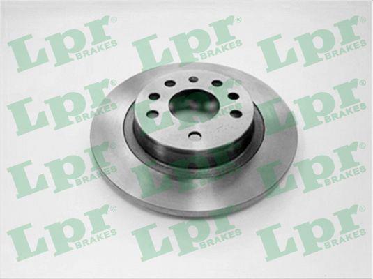LPR O1014P Rear brake disc, non-ventilated O1014P: Buy near me in Poland at 2407.PL - Good price!