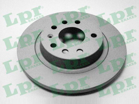 LPR O1014PR Rear brake disc, non-ventilated O1014PR: Buy near me in Poland at 2407.PL - Good price!