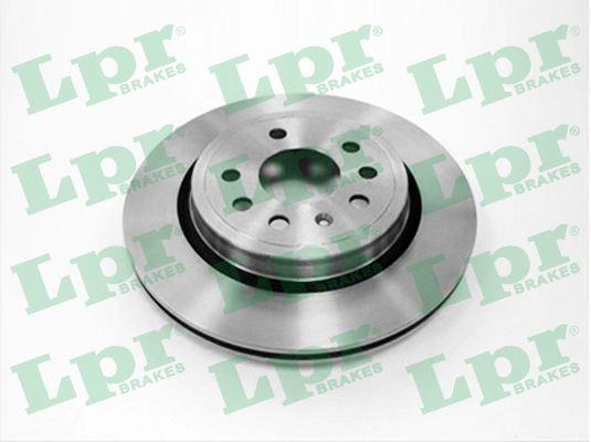 LPR O1016V Rear ventilated brake disc O1016V: Buy near me in Poland at 2407.PL - Good price!