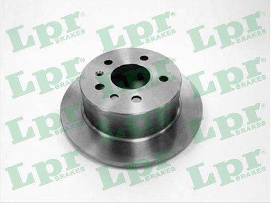 LPR O1341P Rear brake disc, non-ventilated O1341P: Buy near me in Poland at 2407.PL - Good price!