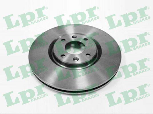 LPR P1010V Front brake disc ventilated P1010V: Buy near me in Poland at 2407.PL - Good price!