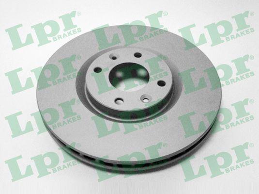 LPR P1010VR Front brake disc ventilated P1010VR: Buy near me in Poland at 2407.PL - Good price!