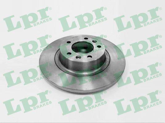 LPR P1014P Rear brake disc, non-ventilated P1014P: Buy near me in Poland at 2407.PL - Good price!