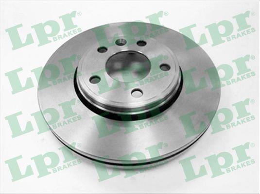 LPR R1007V Front brake disc ventilated R1007V: Buy near me in Poland at 2407.PL - Good price!