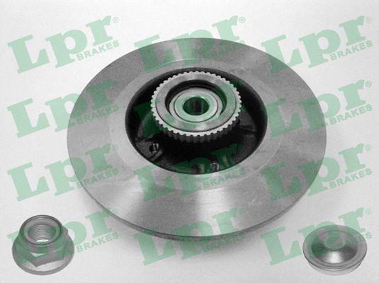 LPR R1009PCA Rear brake disc, non-ventilated R1009PCA: Buy near me in Poland at 2407.PL - Good price!