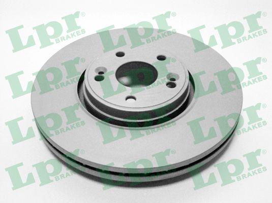 LPR R1017VR Front brake disc ventilated R1017VR: Buy near me in Poland at 2407.PL - Good price!