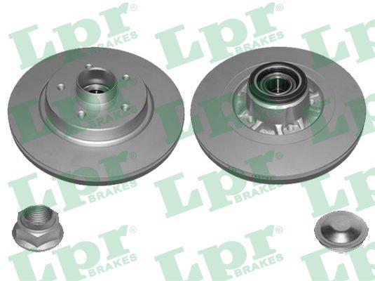 LPR R1033PRCA Rear brake disc, non-ventilated R1033PRCA: Buy near me in Poland at 2407.PL - Good price!