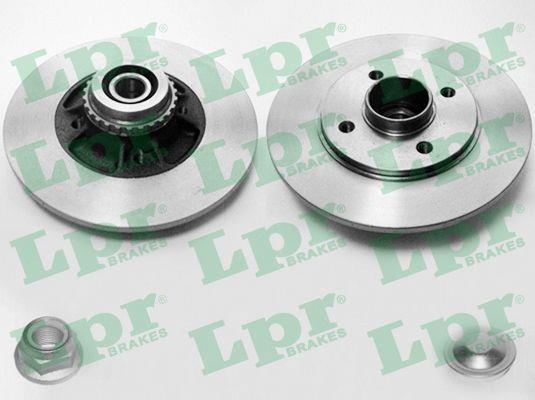 LPR R1034PCA Тормозной диск задний невентилируемый R1034PCA: Отличная цена - Купить в Польше на 2407.PL!