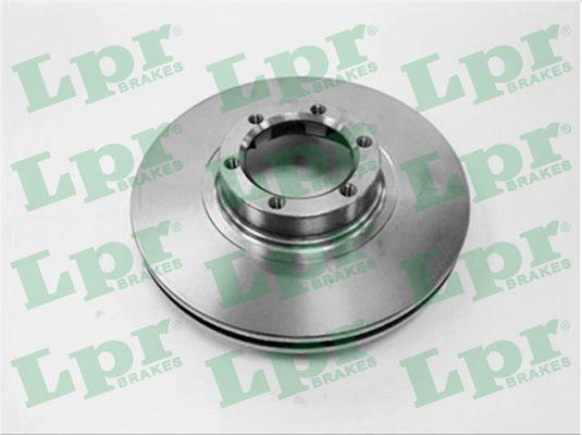 LPR R1041V Front brake disc ventilated R1041V: Buy near me in Poland at 2407.PL - Good price!