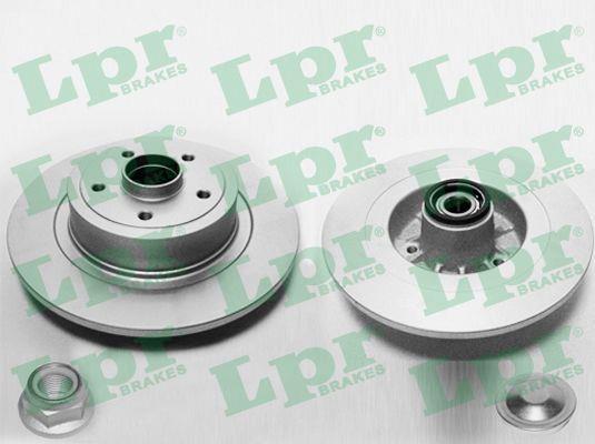 LPR R1048PRCA Тормозной диск задний невентилируемый R1048PRCA: Отличная цена - Купить в Польше на 2407.PL!