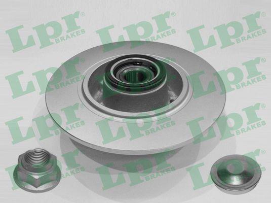 LPR R1055PRCA Тормозной диск задний невентилируемый R1055PRCA: Отличная цена - Купить в Польше на 2407.PL!