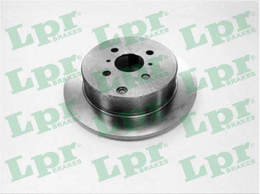 LPR T2003P Rear brake disc, non-ventilated T2003P: Buy near me in Poland at 2407.PL - Good price!