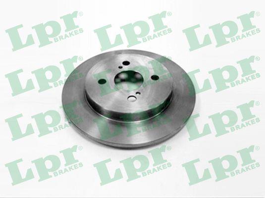 LPR T2033P Rear brake disc, non-ventilated T2033P: Buy near me in Poland at 2407.PL - Good price!