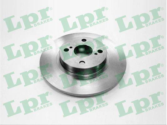 LPR T2055P Rear brake disc, non-ventilated T2055P: Buy near me in Poland at 2407.PL - Good price!