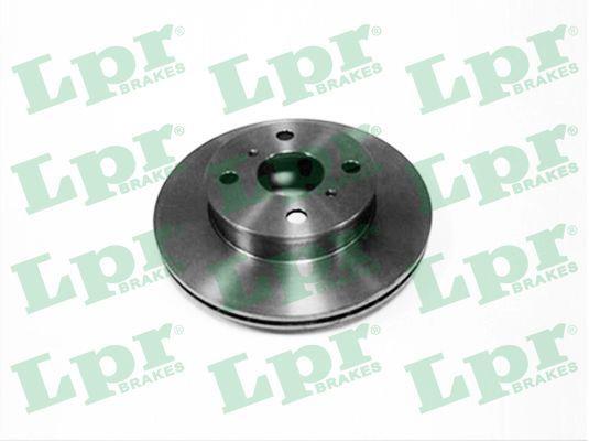 LPR T2611V Front brake disc ventilated T2611V: Buy near me in Poland at 2407.PL - Good price!