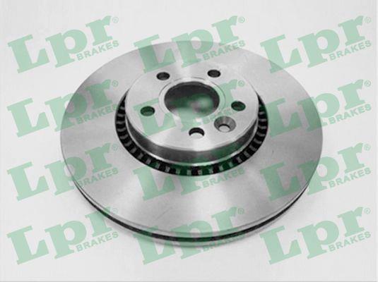 LPR V1012V Front brake disc ventilated V1012V: Buy near me in Poland at 2407.PL - Good price!