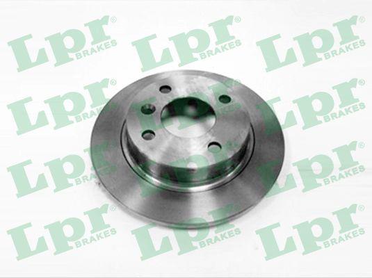 LPR V1131P Rear brake disc, non-ventilated V1131P: Buy near me in Poland at 2407.PL - Good price!