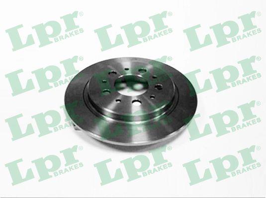 LPR V1321P Rear brake disc, non-ventilated V1321P: Buy near me in Poland at 2407.PL - Good price!