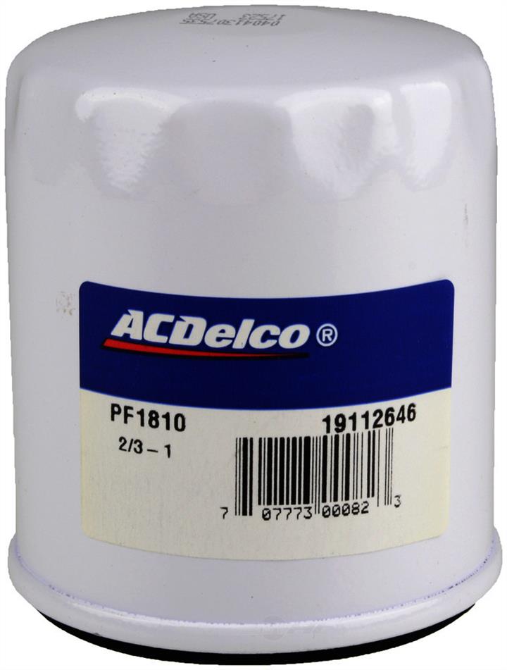AC Delco PF1810 Filtr oleju PF1810: Dobra cena w Polsce na 2407.PL - Kup Teraz!