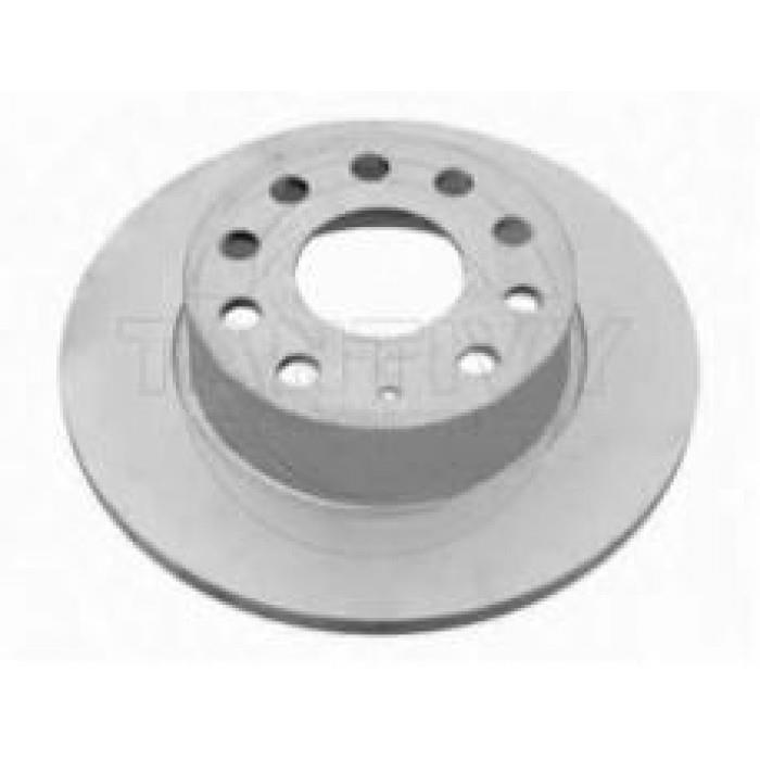 Vika 66150021601 Rear brake disc, non-ventilated 66150021601: Buy near me in Poland at 2407.PL - Good price!