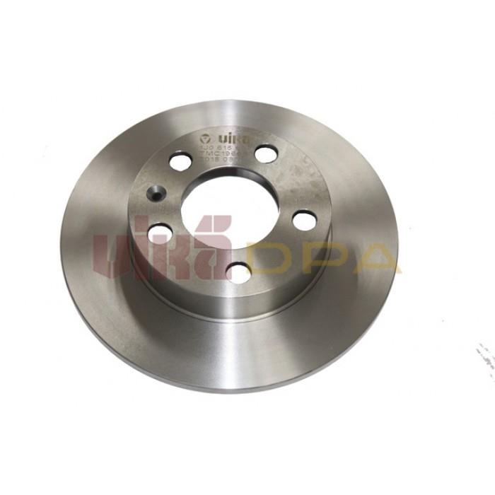 Vika 66150021101 Rear brake disc, non-ventilated 66150021101: Buy near me in Poland at 2407.PL - Good price!