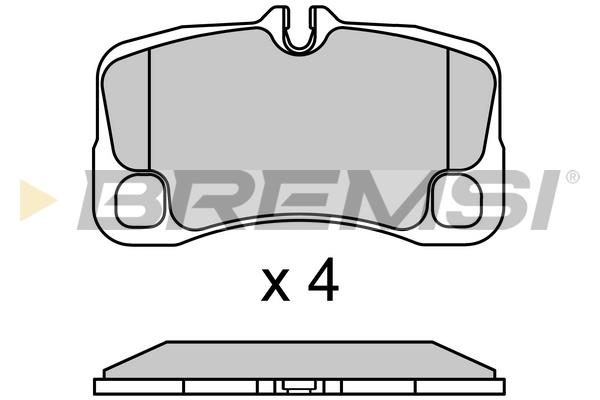 Bremsi BP3727 Scheibenbremsbeläge vorne eingestellt BP3727: Kaufen Sie zu einem guten Preis in Polen bei 2407.PL!