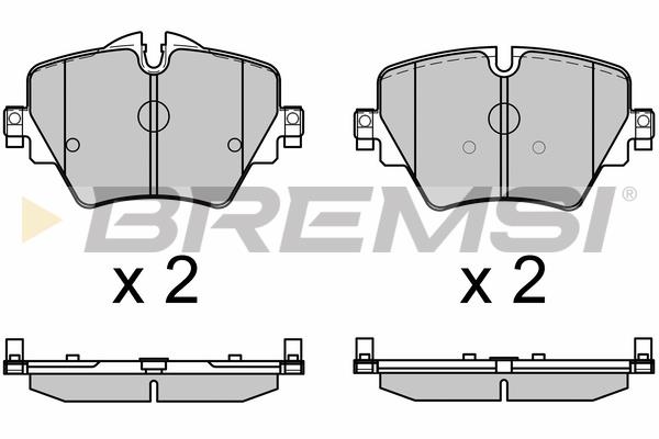 Bremsi BP3643 Brake Pad Set, disc brake BP3643: Buy near me in Poland at 2407.PL - Good price!