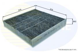Comline EKF420A Activated Carbon Cabin Filter EKF420A: Buy near me in Poland at 2407.PL - Good price!