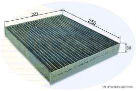 Comline EKF210A Activated Carbon Cabin Filter EKF210A: Buy near me in Poland at 2407.PL - Good price!