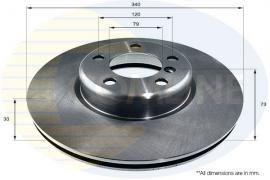 Comline ADC1785V Front brake disc ventilated ADC1785V: Buy near me in Poland at 2407.PL - Good price!