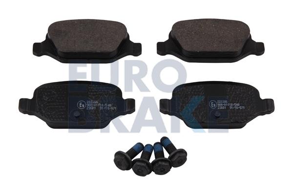 Eurobrake 5502222386 Brake Pad Set, disc brake 5502222386: Buy near me in Poland at 2407.PL - Good price!