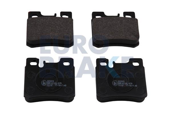 Eurobrake 5502223315 Brake Pad Set, disc brake 5502223315: Buy near me at 2407.PL in Poland at an Affordable price!