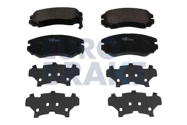 Eurobrake 5502223436 Brake Pad Set, disc brake 5502223436: Buy near me in Poland at 2407.PL - Good price!