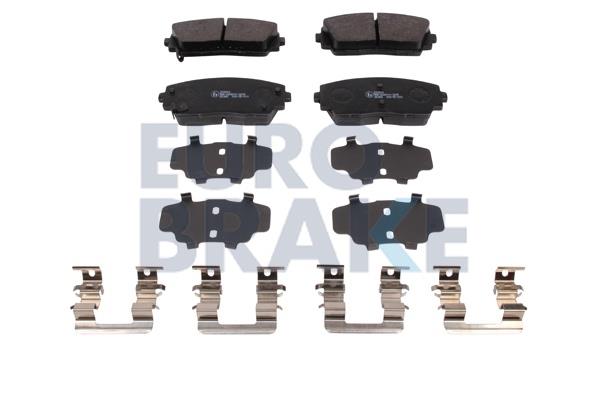 Eurobrake 5502223524 Тормозные колодки дисковые, комплект 5502223524: Отличная цена - Купить в Польше на 2407.PL!