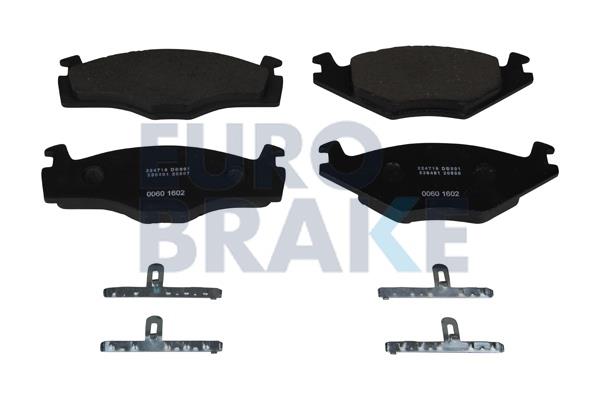 Eurobrake 5502224716 Brake Pad Set, disc brake 5502224716: Buy near me in Poland at 2407.PL - Good price!