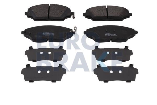 Eurobrake 5502225018 Тормозные колодки дисковые, комплект 5502225018: Отличная цена - Купить в Польше на 2407.PL!