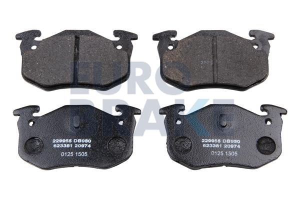 Eurobrake 5502229955 Brake Pad Set, disc brake 5502229955: Buy near me in Poland at 2407.PL - Good price!